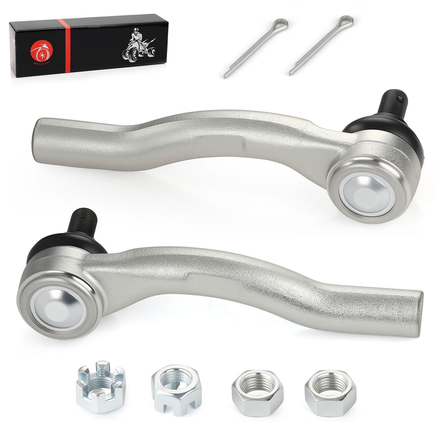 Set of 2 Outer Tie Rod Ends for Honda Pioneer 1000-5 (2016–2021)