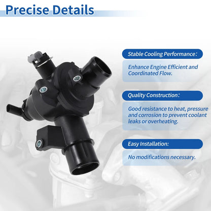 Engine Coolant Thermostat Housing for MERCEDES-BENZ E250 (2013-2016)