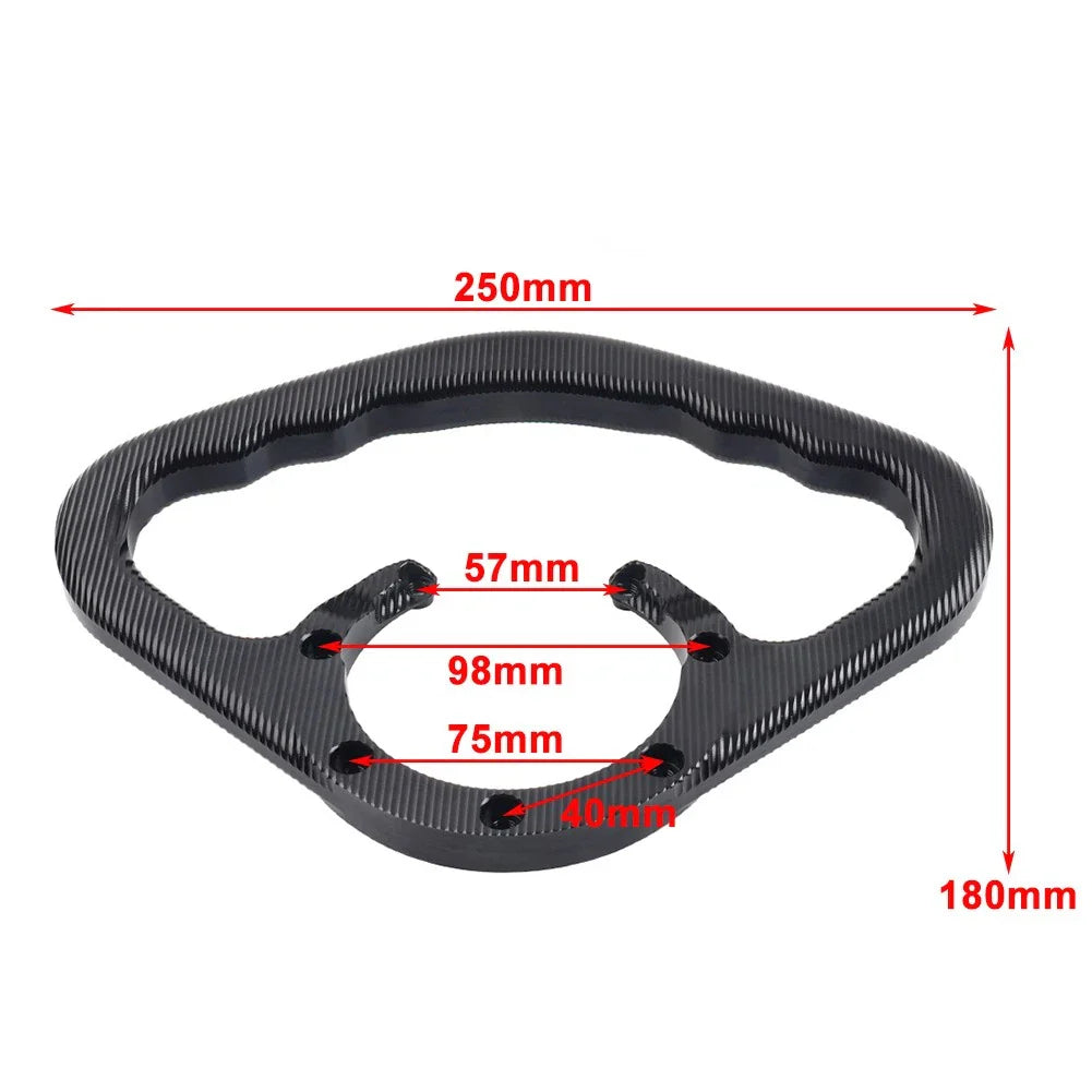 CNC Motorcycle Passenger Front Hand Grip Tank Grab Bar for Honda