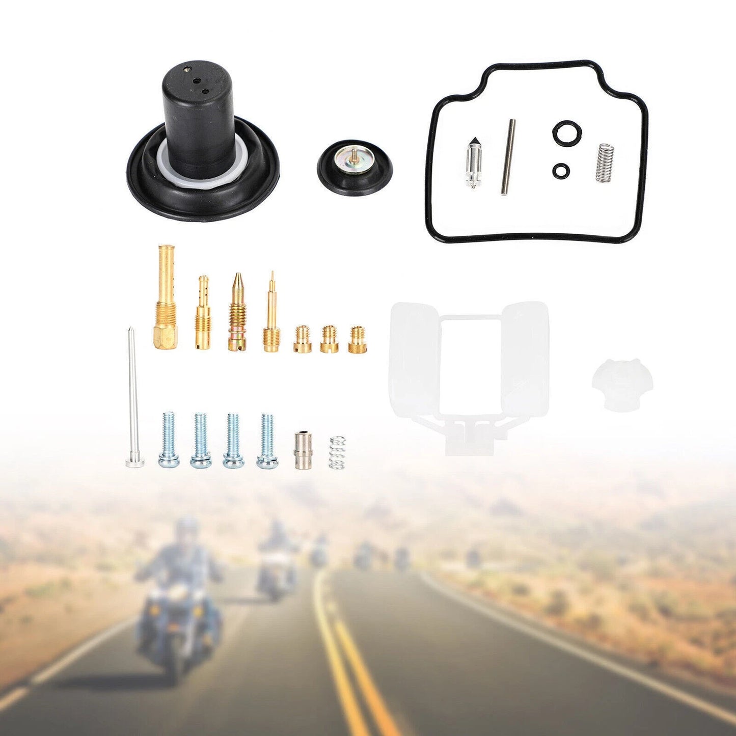 Carburetor Repair Kit for Honda CN250/CH250 Helix/Fusion 250 (Big Ship 22)