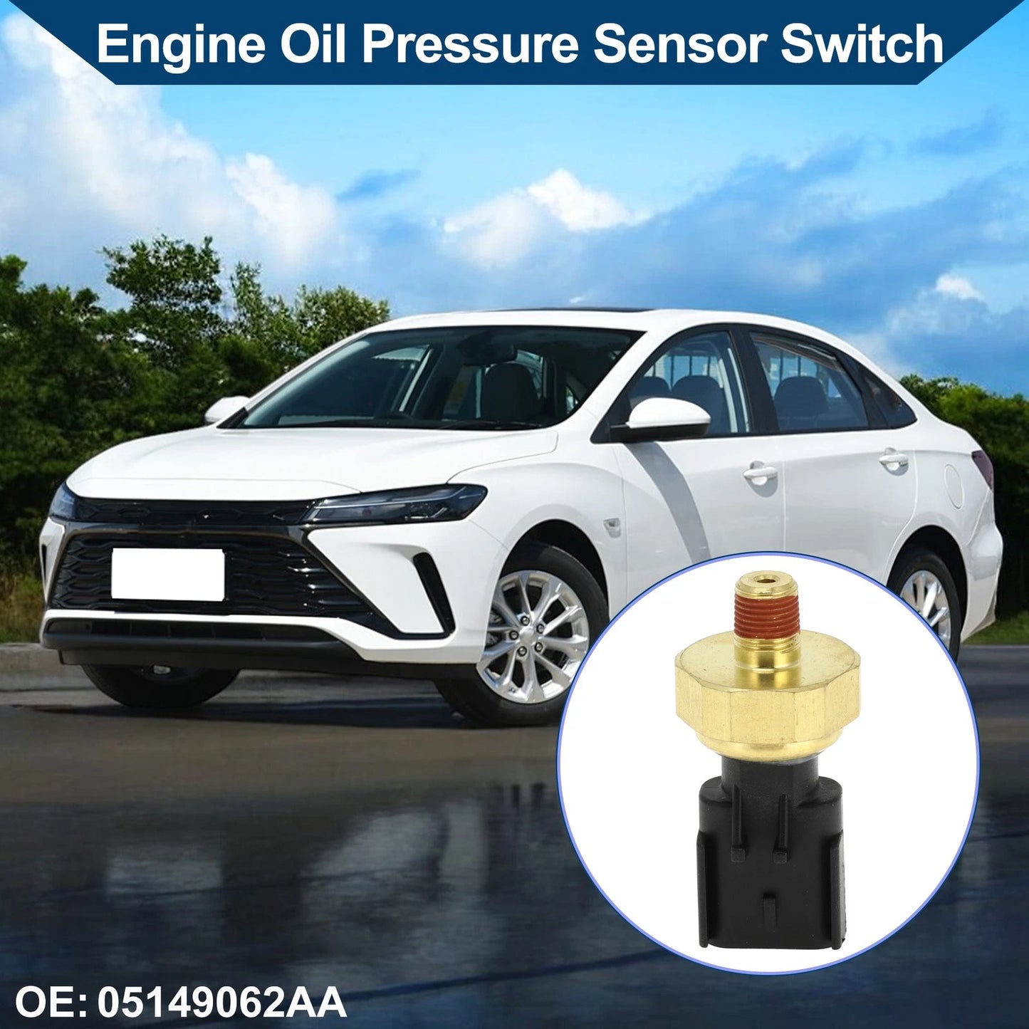 Engine Oil Pressure Sensor Switch No. 05149062AA for Chrysler 300C (2005–2010)