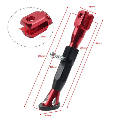 Universal Adjustable Kickstand Foot for Titan Motorcycle