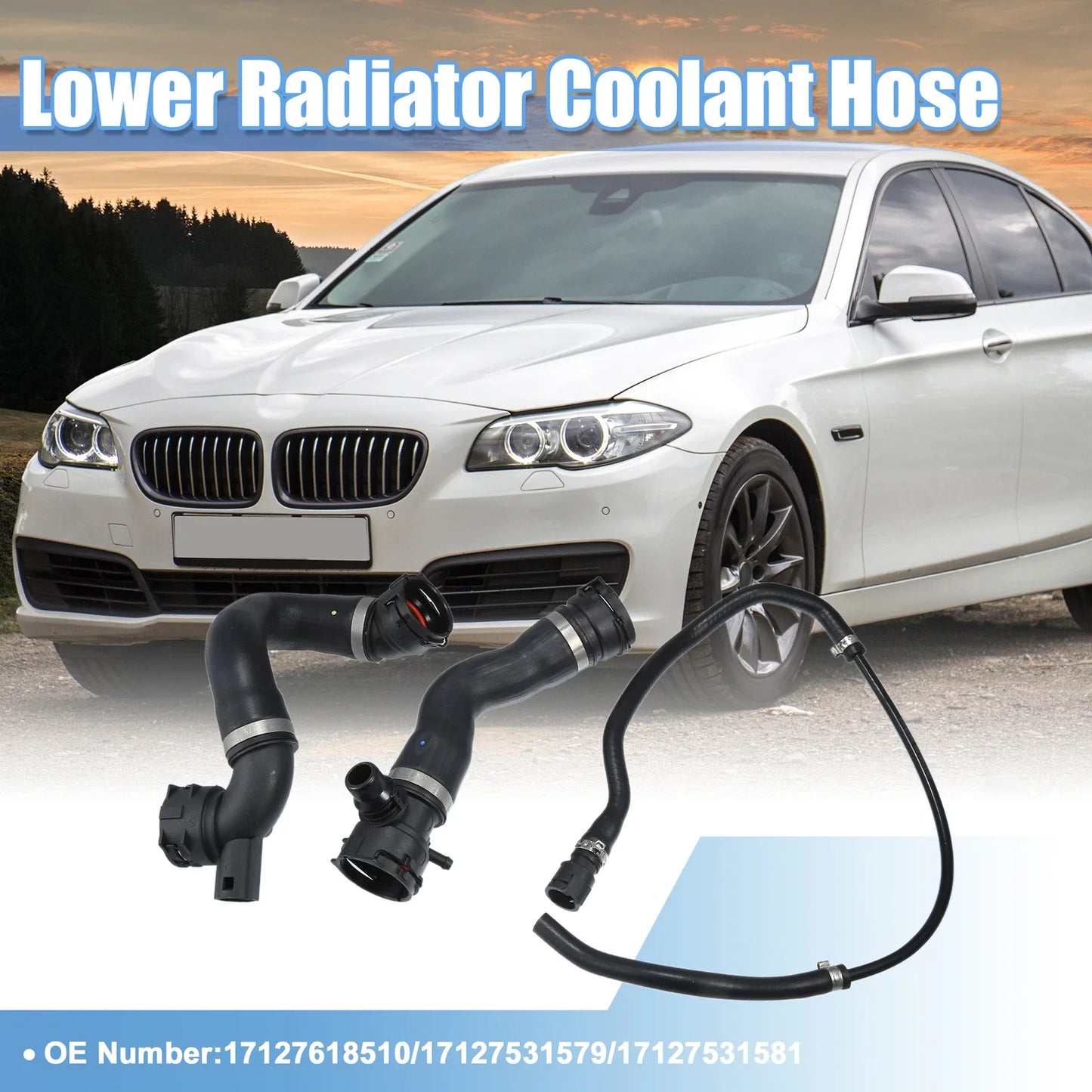 Lower Radiator Coolant Hose Kit for BMW 325i