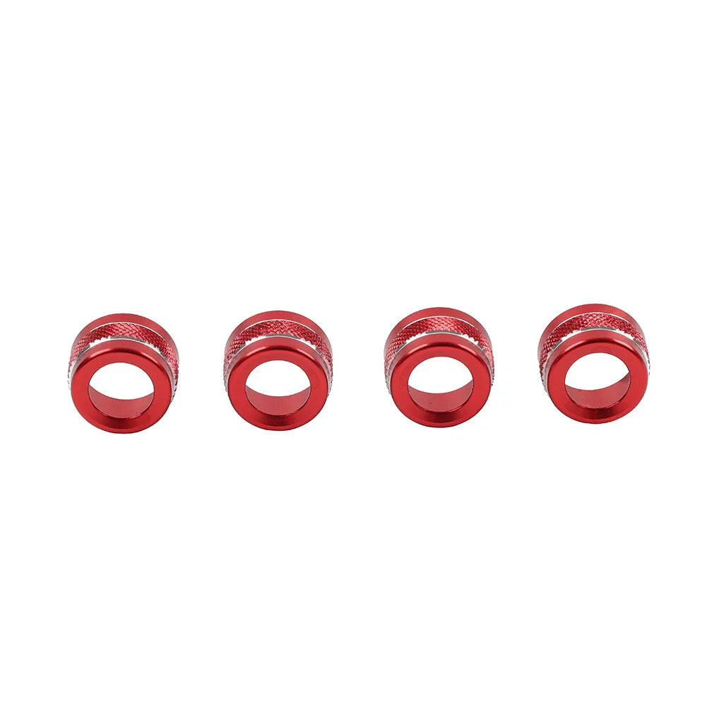 Red Center Air Conditioner Vent Ring Cover for Ford Bronco Sport (2021-2024)