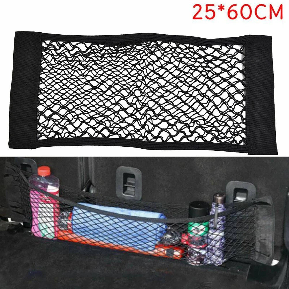 Large Trunk Bag Car Storage Net Mesh Organizer Pouch