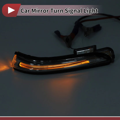 Mirror Turn Signal Light for Hyundai Creta IX25 (2015–2020) No. 87623C9000 Right Black Clear