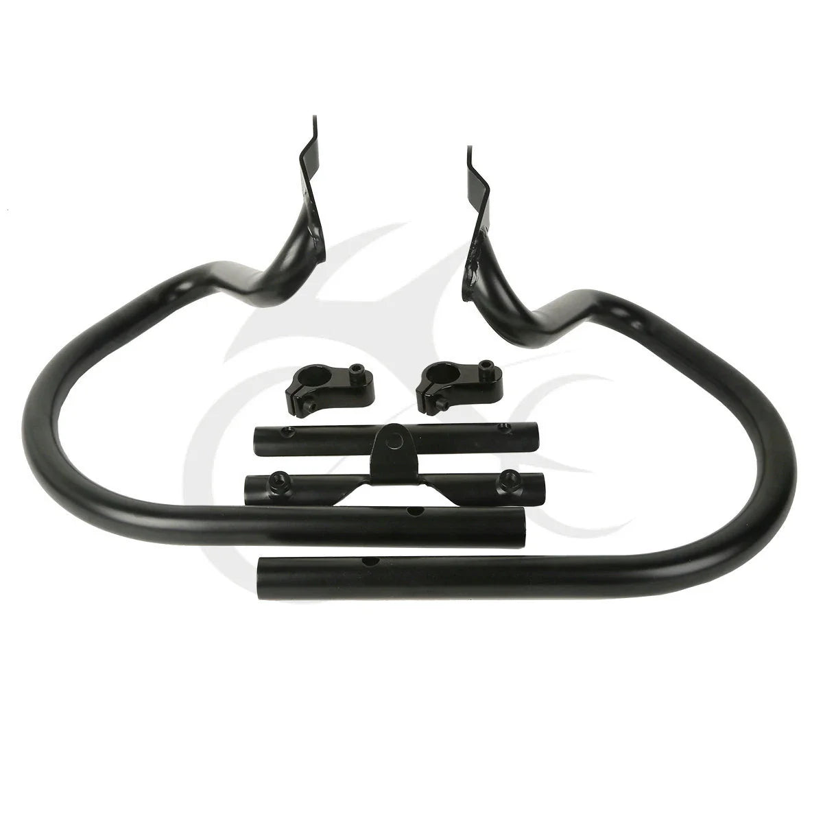 Engine Guards Crash Bar for Harley V-Rod Muscle VRSCA Chrome/Blk (2002-2017)