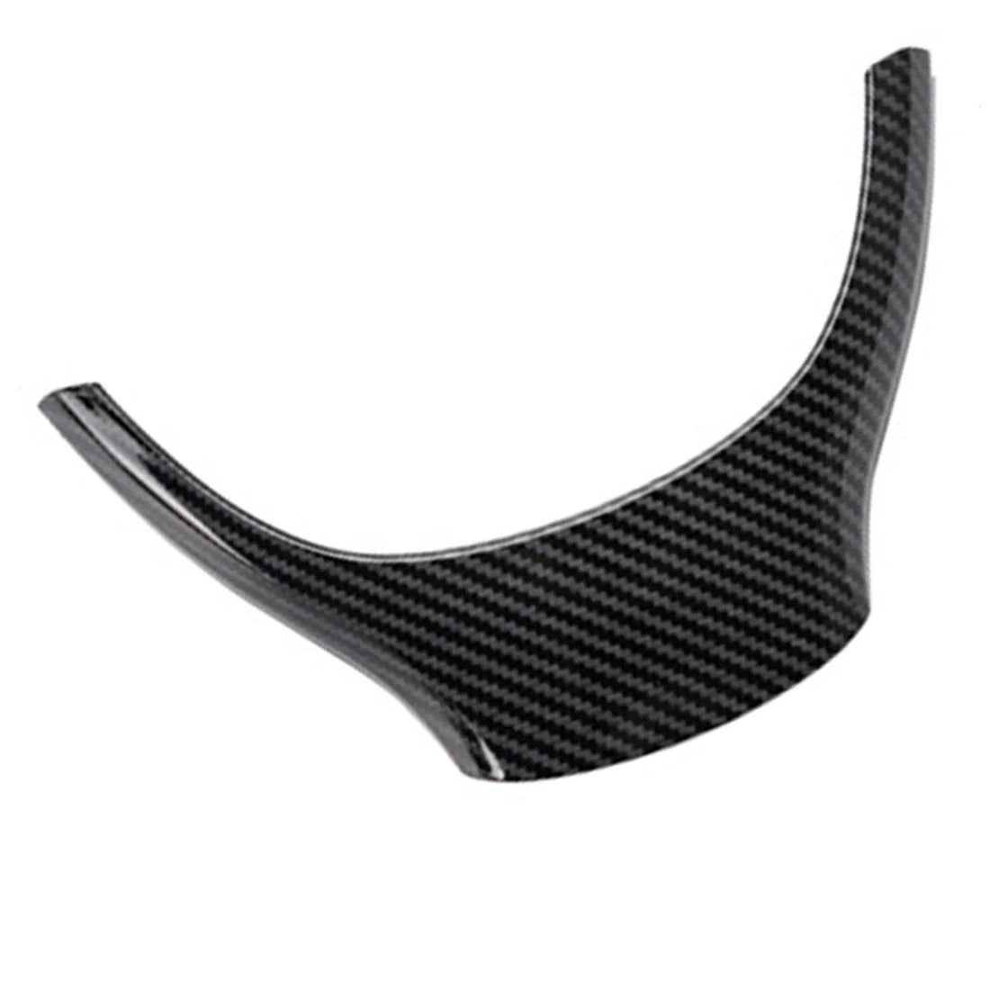Carbon Fiber Style Steering Wheel Trim Cover for BMW 5 7 Series (2010-2020)