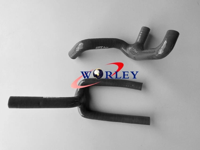 Silicone Radiator Hose for Husqvarna CR 125 (2006) - Black