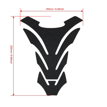 Universal Motorcycle Anti-Slip Tank Pad Stickers for BMW & Suzuki