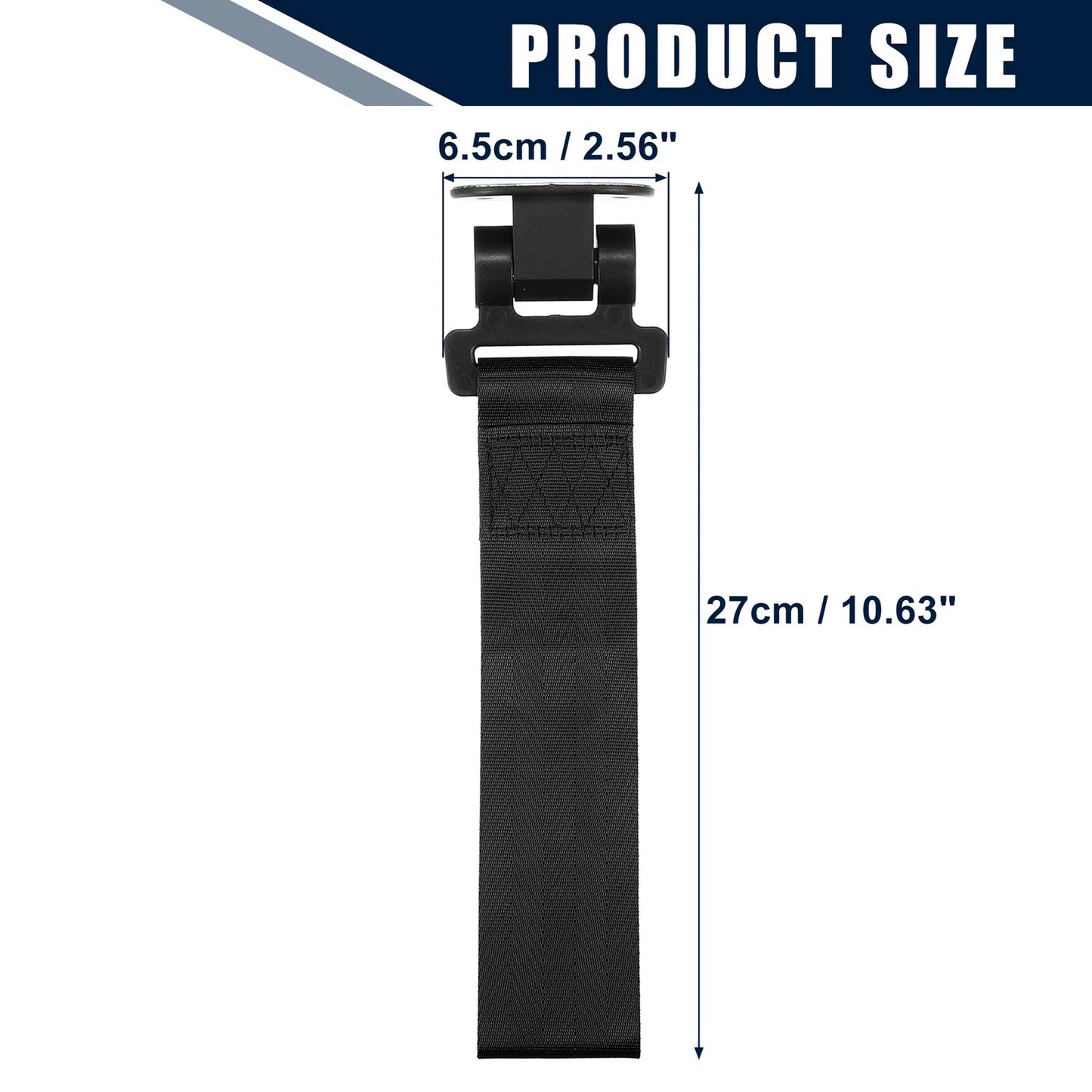 Tow Hook Strap for Universal Cars (27x6.5cm)