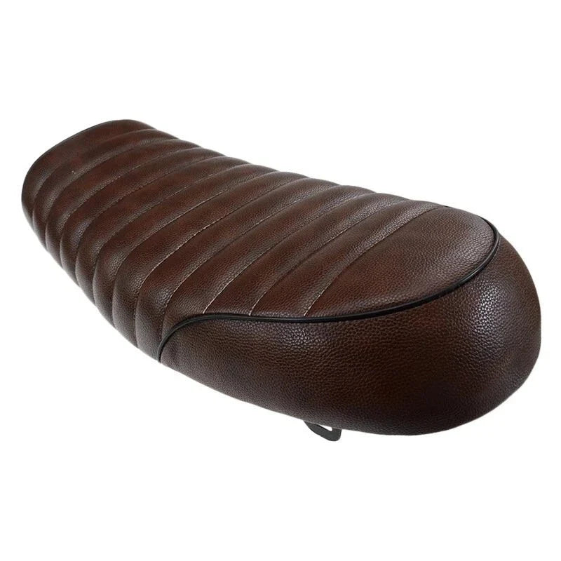 Vintage Flat Cafe Racer Seat Saddle Cushion for Honda CB350, CB450, CB750