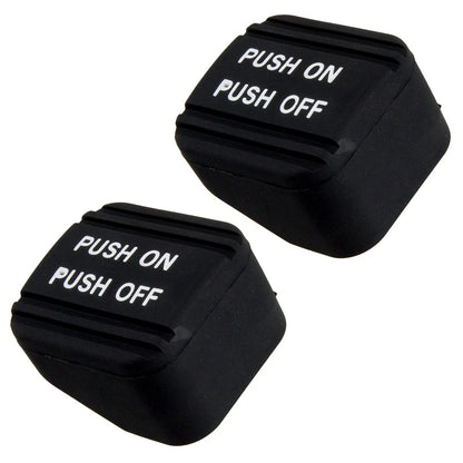 2 x Brake Pedal Rubber for Nissan Altima Maxima Quest Leaf Rogue (2002-2023)