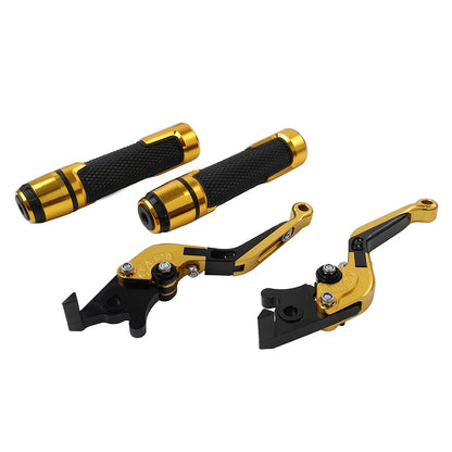 Set of 2 Gold Brake Clutch Levers for BMW F900 F900R F850GS F750GS