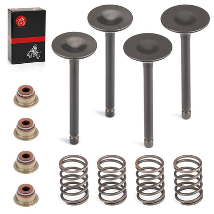 Intake Exhaust Valve Kit & Seals for EZGO Golf Cart (1996–Present)