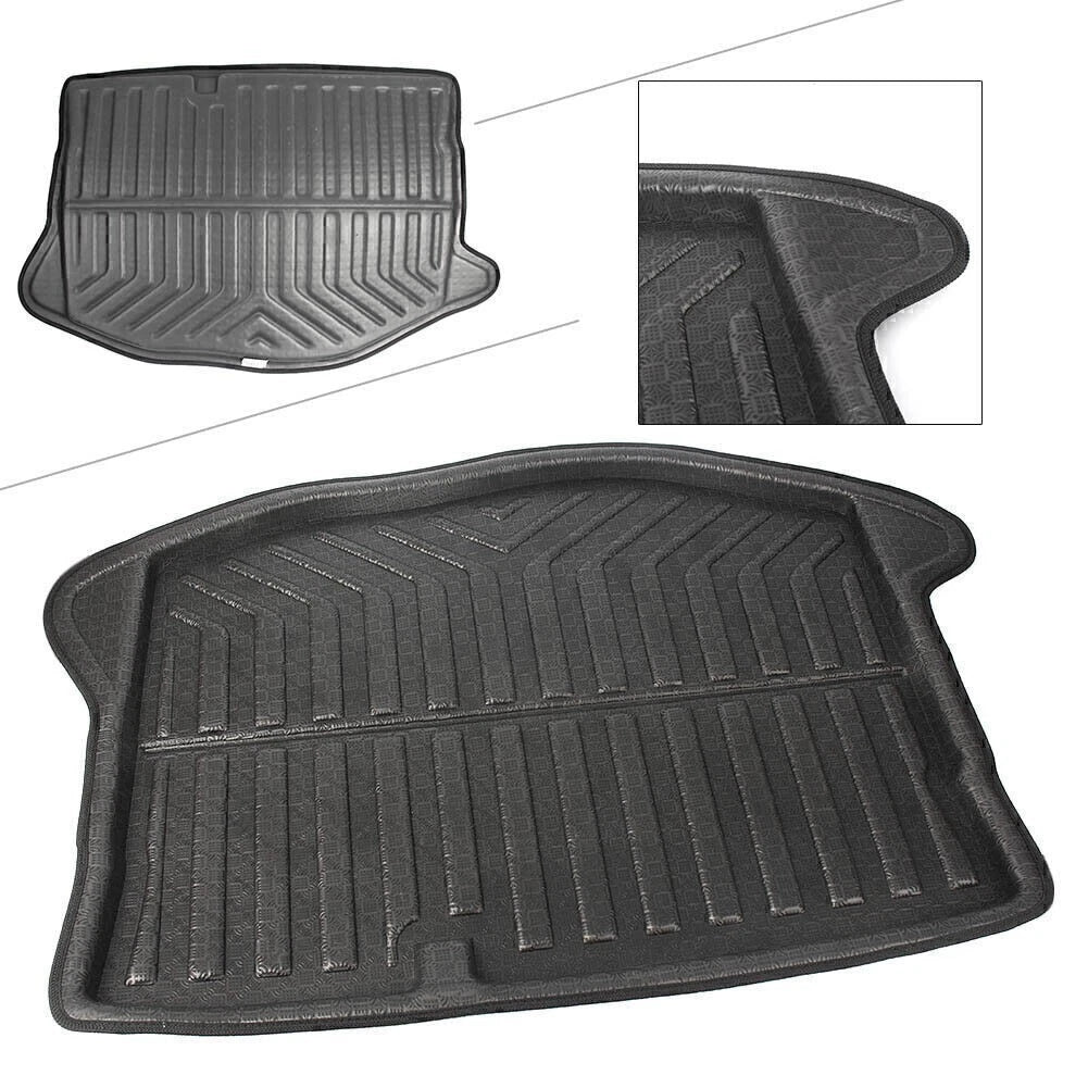 Rear Trunk Liner Cargo Floor Tray for Ford Fiesta Hatchback (2009–2017)