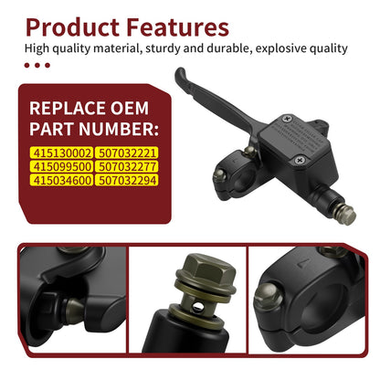 Master Cylinder Assembly for Ski-Doo MX Z 400 440 500 583 600 670 700 (1996–2001)