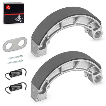 Rear Brake Shoes & Spring Kit for Honda Rancher 350 400 420 (2000–2020)