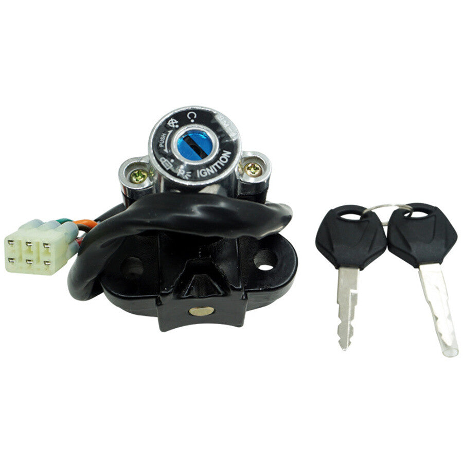 Ignition Key Lock Switch Kit for Kawasaki Yamaha Motorcycles (Universal)