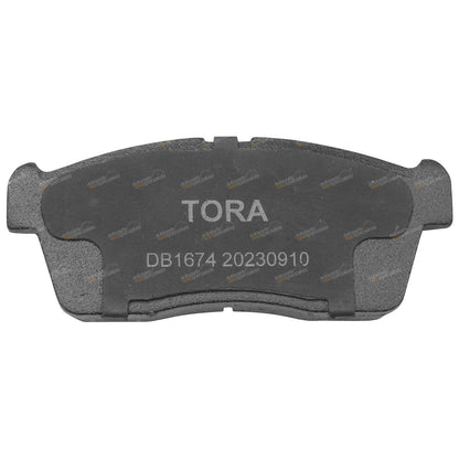 Set of 4 Front Disc Brake Pads for Suzuki Carry (1999–2005)