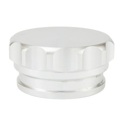 2 x 50.8mm Aluminium Weld On Filler Neck And Cap Water Tank Sliver