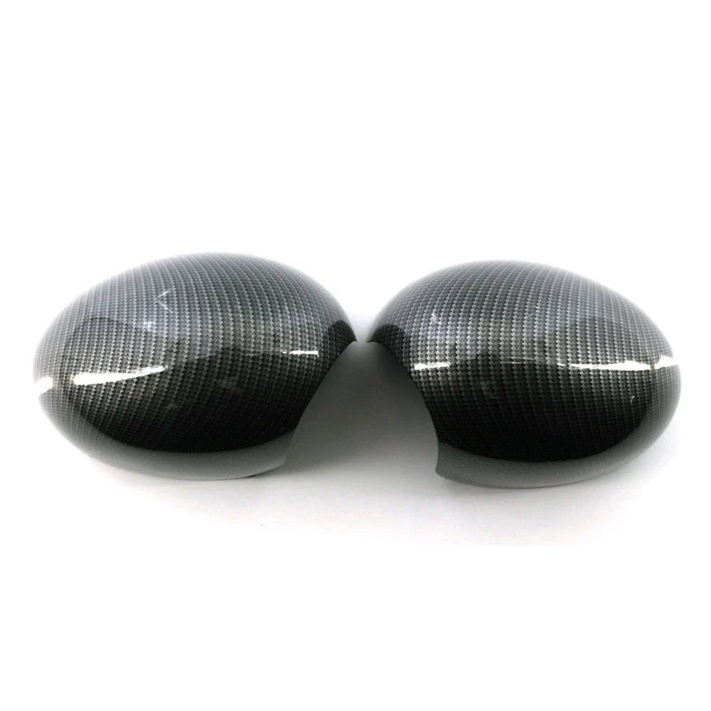 Carbon Fiber Mirror Cover Caps for BMW Mini Cooper R55 R56 R57 (2007-2013)