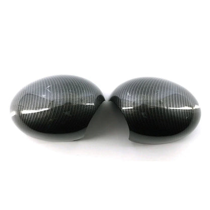 Carbon Fiber Mirror Cover Caps for BMW Mini Cooper R55 R56 R57 (2007-2013)