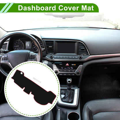 Dashboard Cover for Honda N-WGN JH3/JH4 (2019–2024) Black Red Anti-Slip