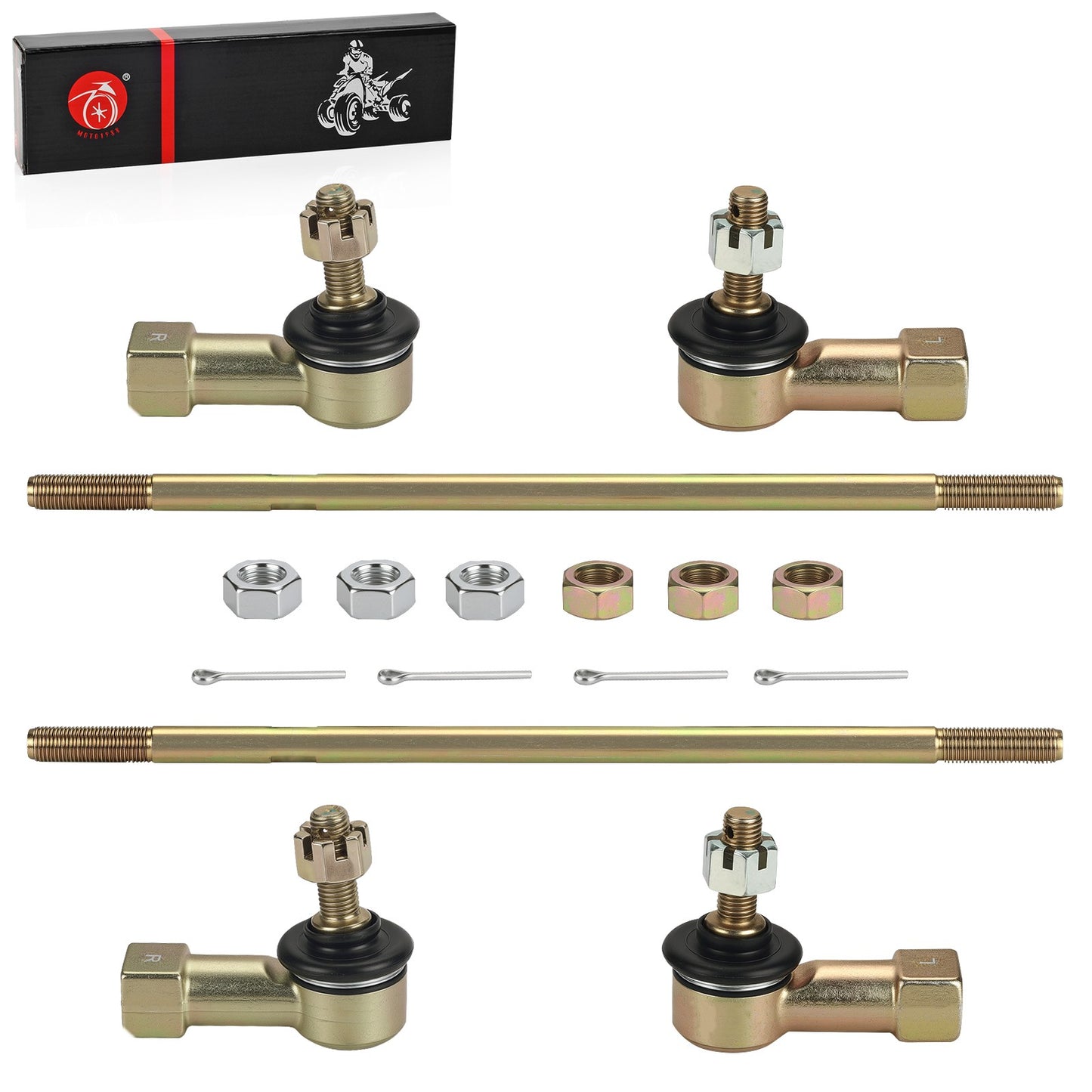 Tie Rods with Ends Kit for Honda TRX450R TRX450ER (2004–2009)