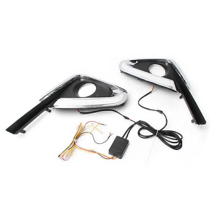 LED Daytime Running Light Turn Signal Lamp for Toyota Fortuner (2015-2016)