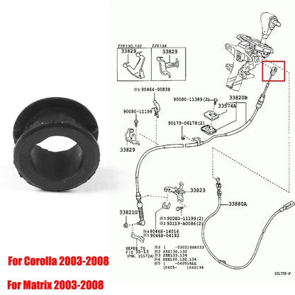 Transmision Shift Cable Bushing for Toyota Corolla (2003–2008)