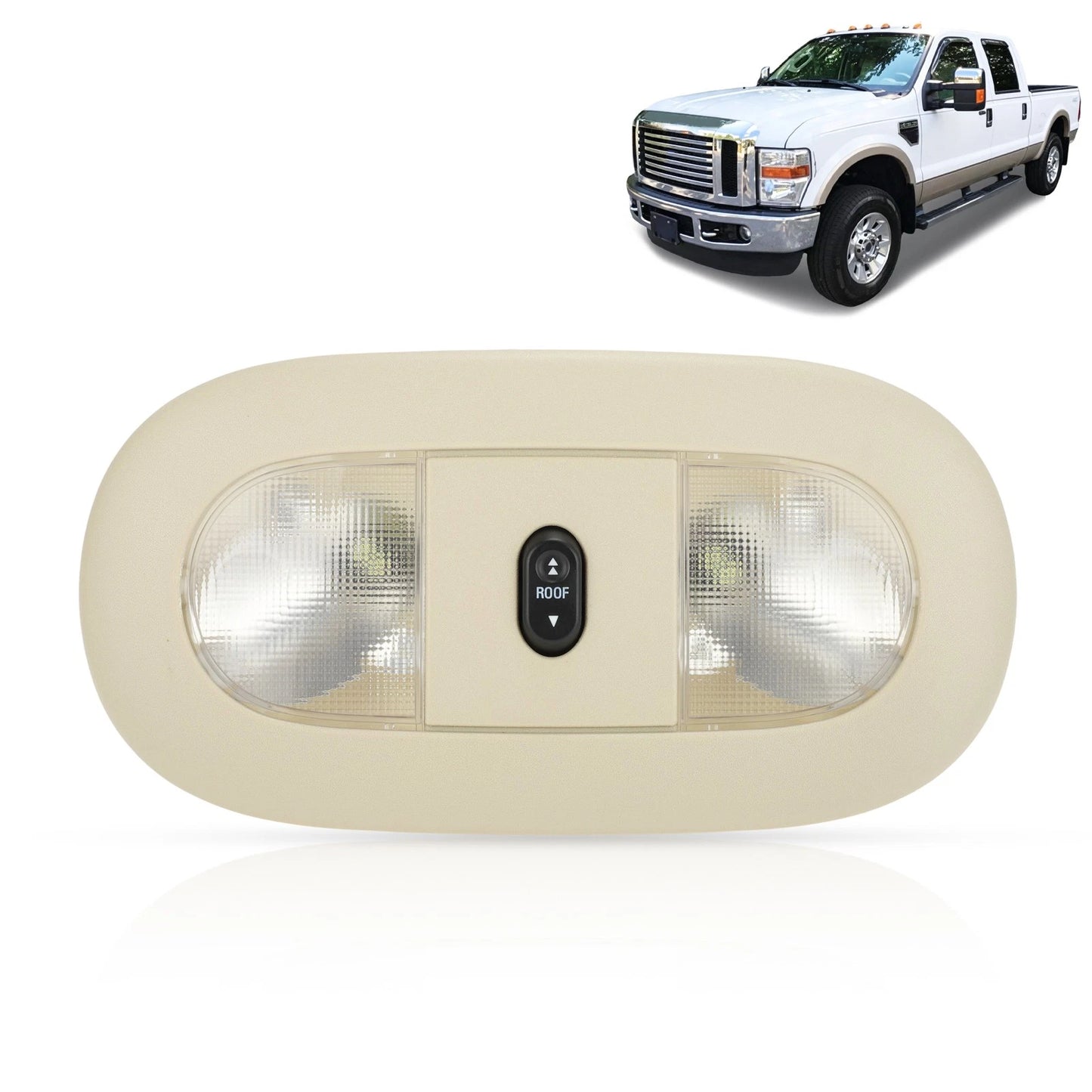 Overhead Console LED Light Sunroof Switch for Ford F250 (2008–2010) 8C3Z25519A70AA