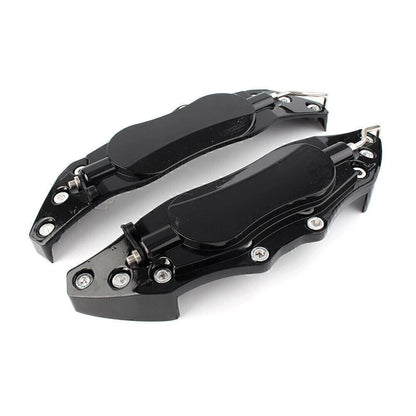 3D Metal Brake Caliper Covers Large for Universal Car Black