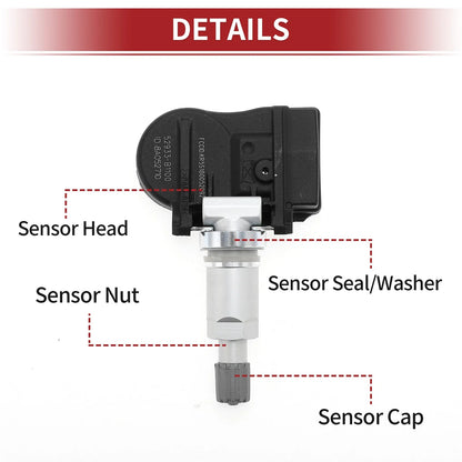 Tire Pressure Sensor 433MHz for Hyundai Accent (2015-2017) 1 x Pcs