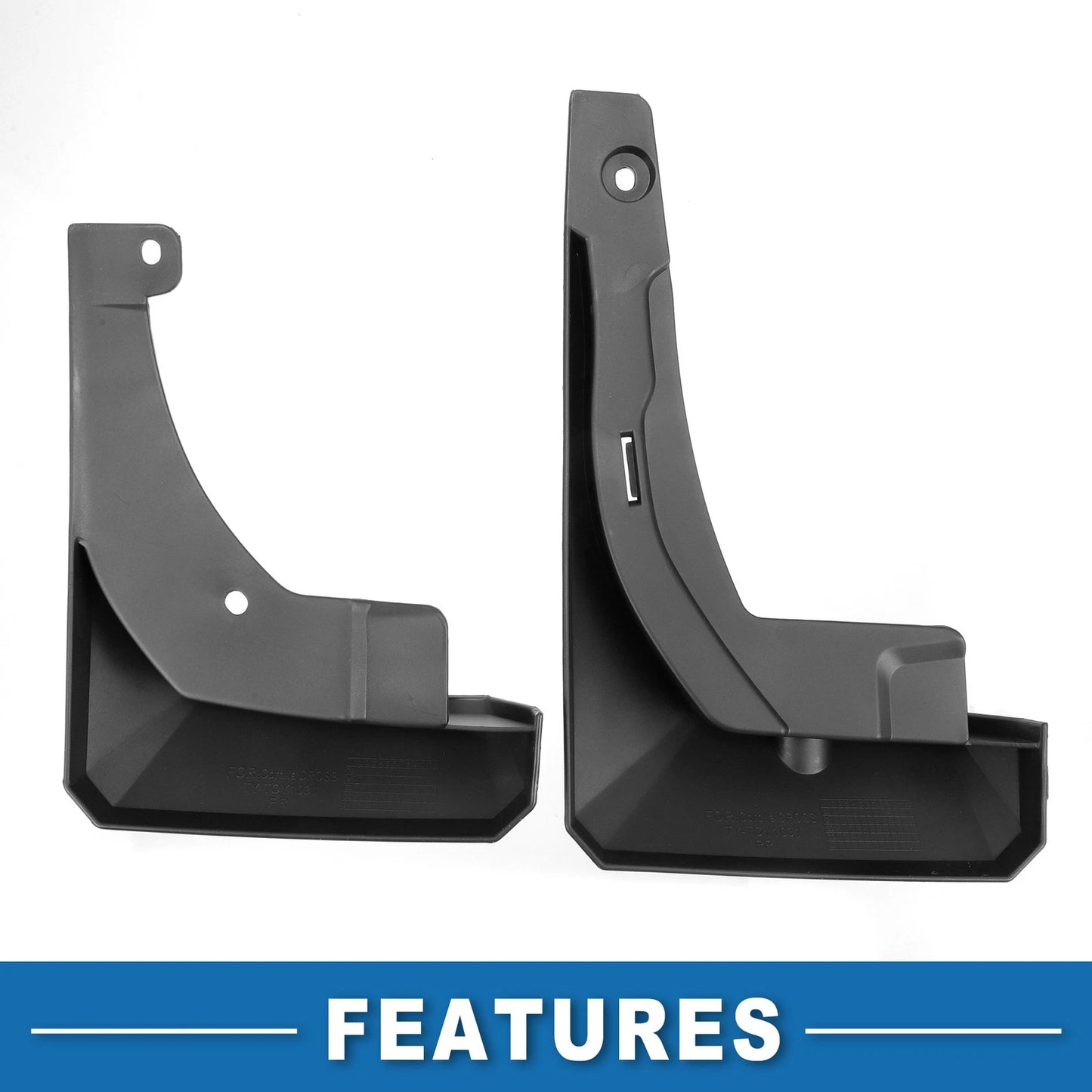 Mud Flap Splash Guard Set for Toyota Corolla Cross (2021–2023)