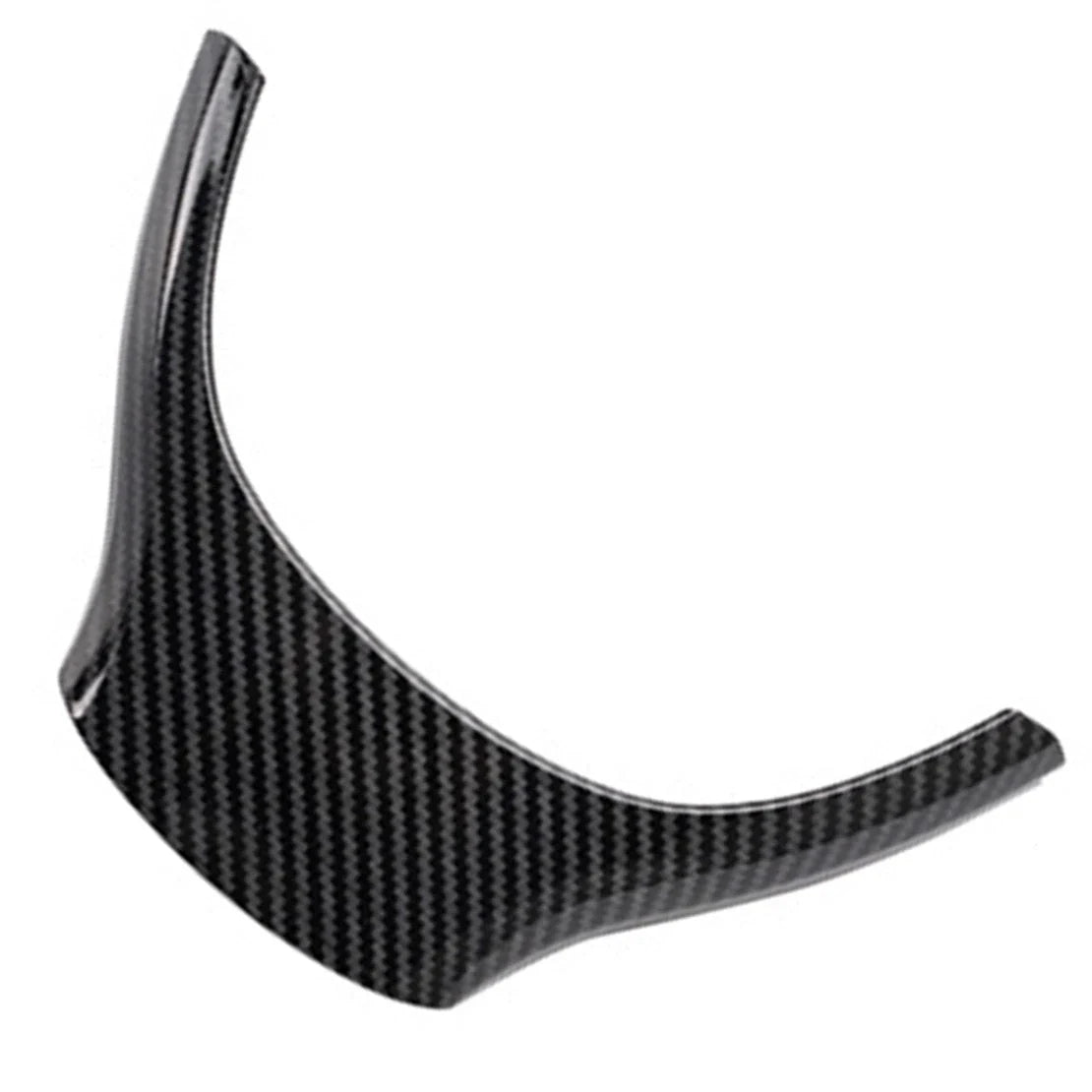 Carbon Fiber Style Steering Wheel Trim Cover for BMW 5 7 Series (2010-2020)