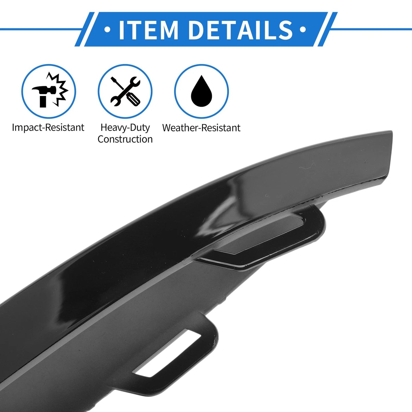 Front Left Bumper Grille Trim for Mercedes-Benz W212/E (2014–2015)