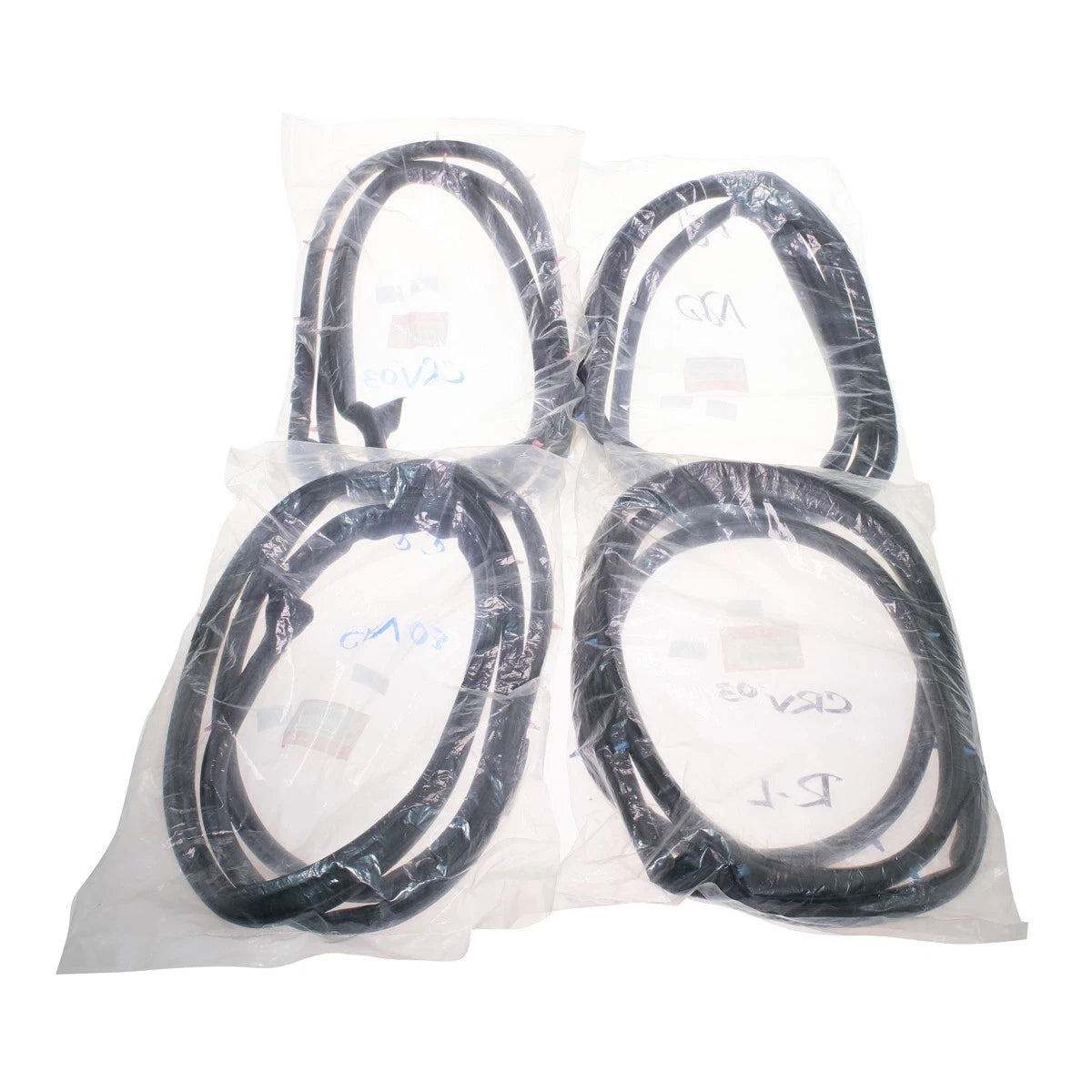 Set of 4 Weatherstrips for Honda CR-V (2002–2005)