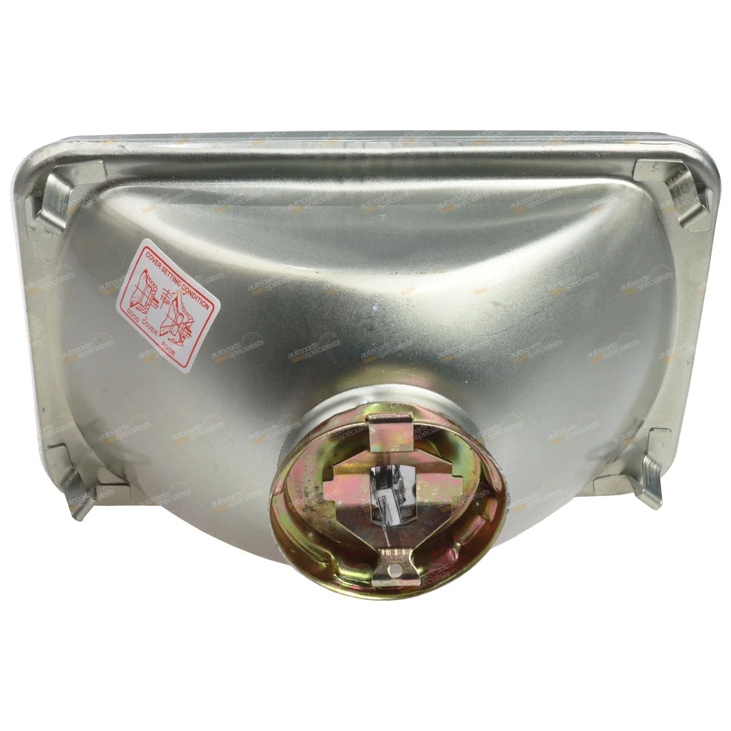 Rectangle 165mmx100mm Headlight Hi Beam Halogen H1 55W 12V for Make Model