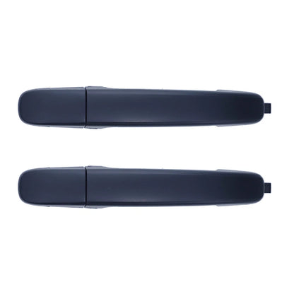 2X Textured Black Outer Door Handle for Ford Ranger (2011–2022)