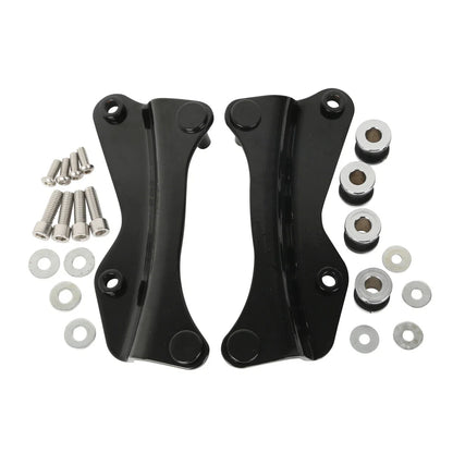 Detachable Backrest Sissy Bar Luggage Rack for Harley Touring (2014-2025)