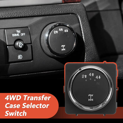 Transfer Case Selector Switch for Chevrolet Silverado 1500 (2007–2013) No.15913725/20972859