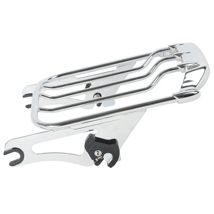 Chrome Two Up Luggage Rack for Harley Touring FLHR FLTR (2009-2022)