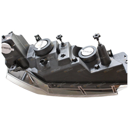 Set of 2 Black Headlights for Ford Territory (2004–2009)