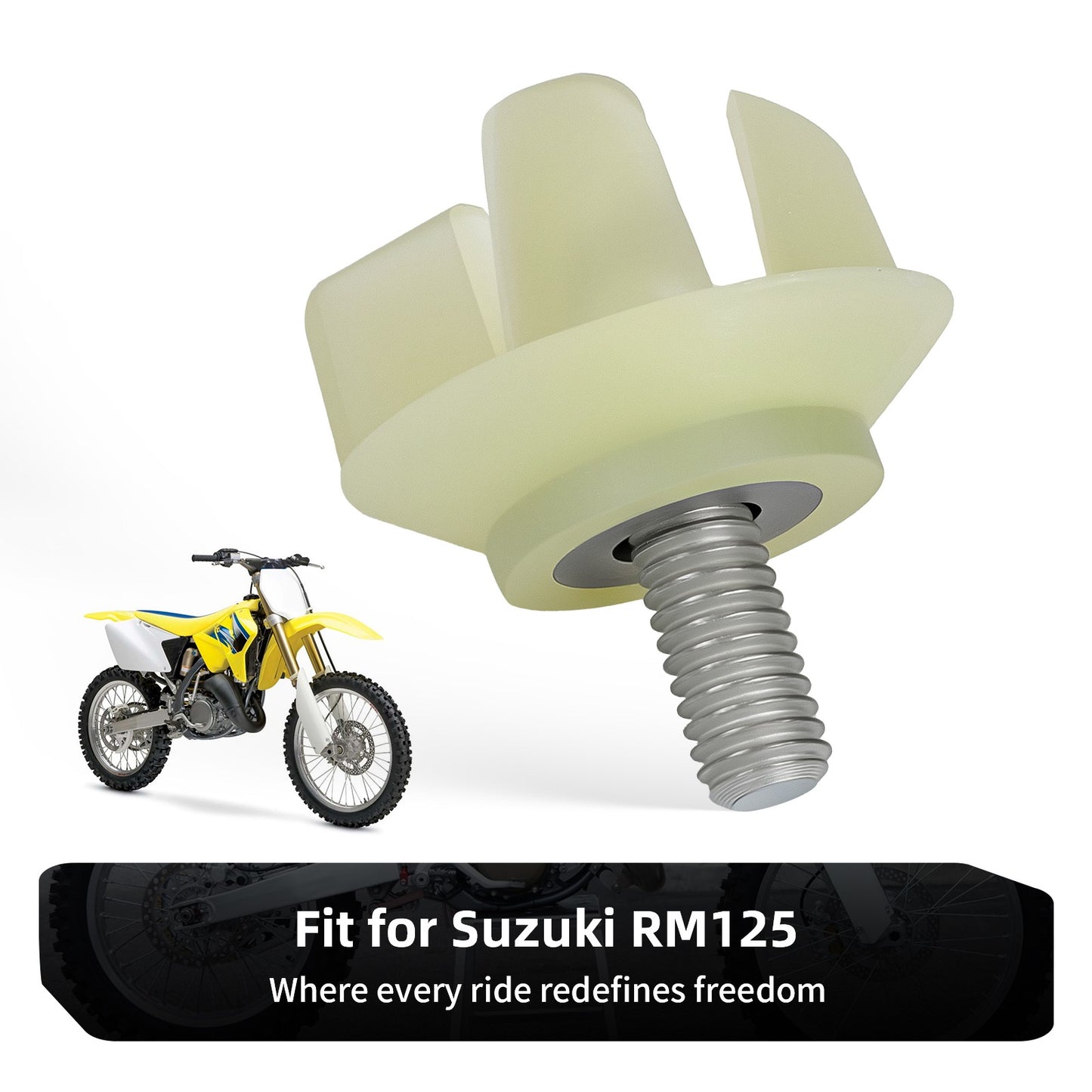 Water Pump Impeller Shaft for Suzuki RM125 (1986–2006)