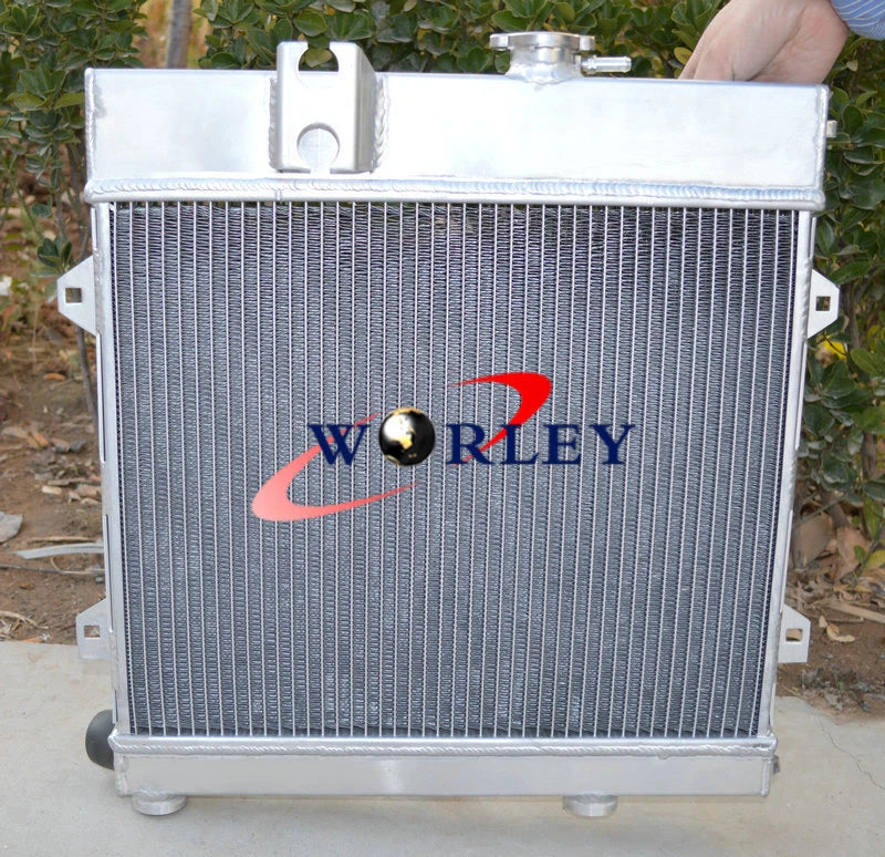 Aluminum Radiator with Fan for BMW E30 M10 316i 318i (1982–1991)