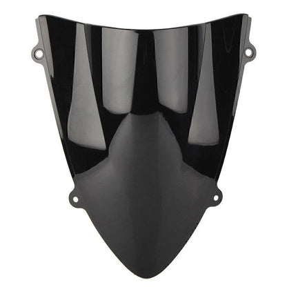 Double Bubble Windshield for Kawasaki Ninja 250R EX250 (2008-2012) Black