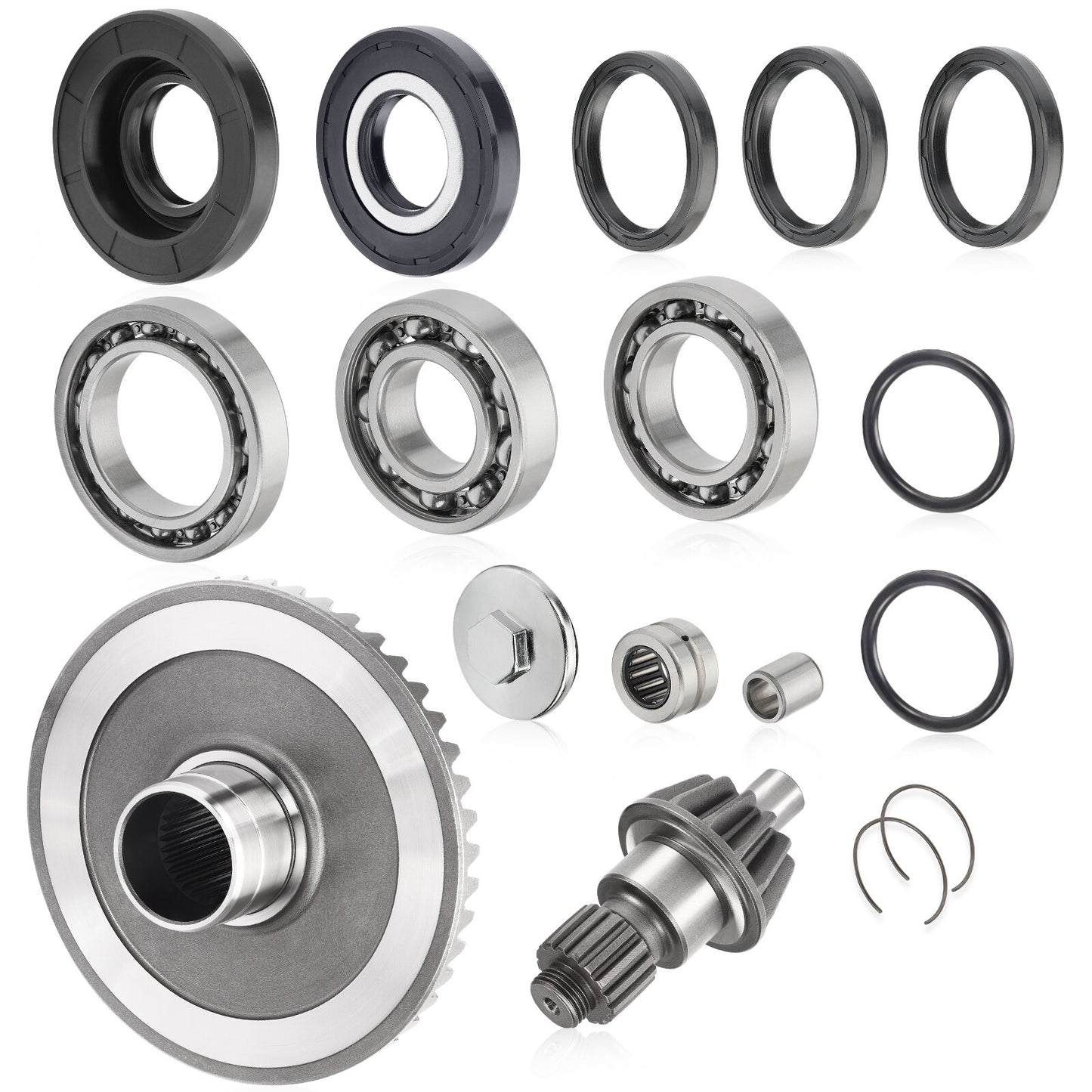 Rear Differential Rebuild with Gear Kit for Honda Recon 250 (1997–2023)