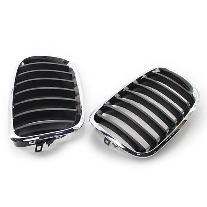 Chrome Grille for BMW X5 X6 E70 E71 (2008–2013)