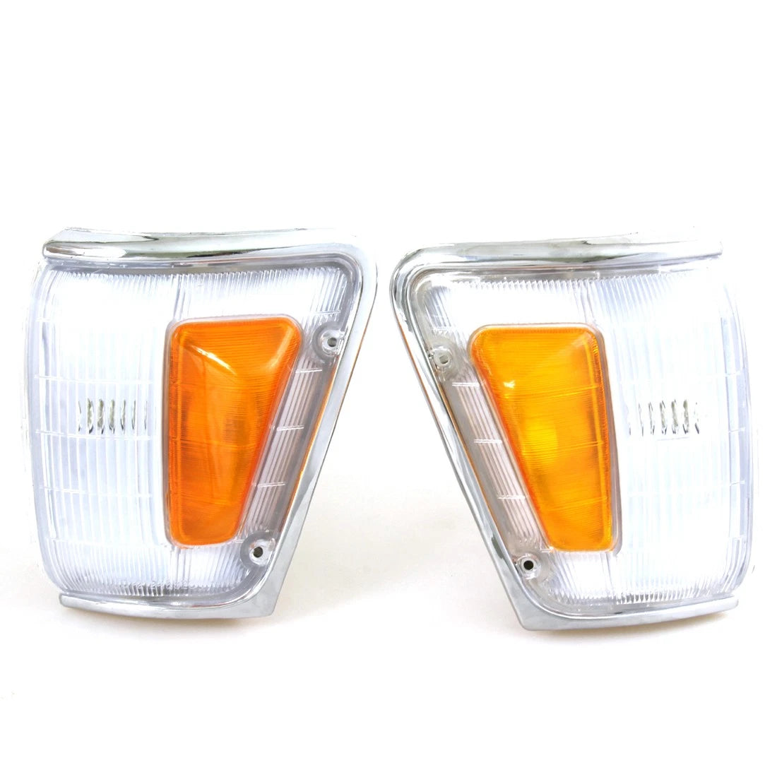Chrome Corner Indicator Lights for Toyota Hilux RN80 RN85 RN90 (1989–2016)